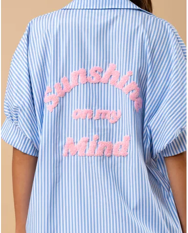 Chemise rayée sunshine