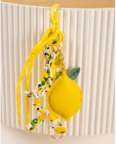 Porte clés citron