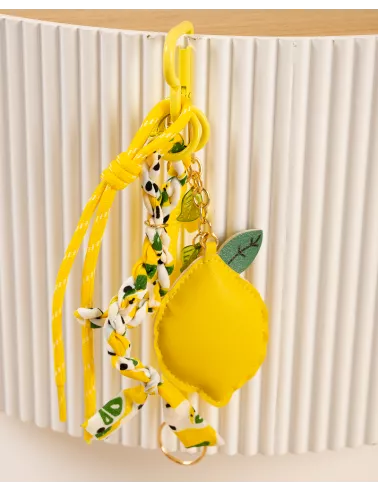 Porte clés citron