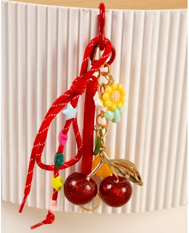 Porte clés cerise