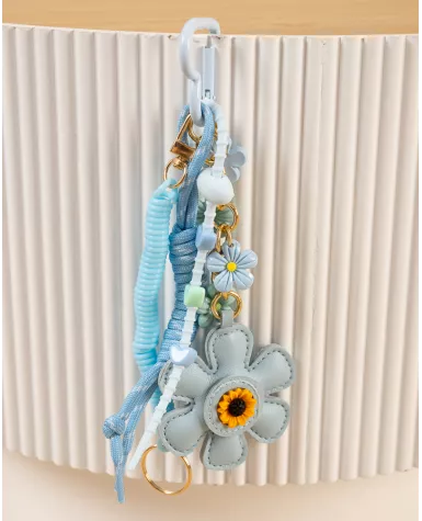 Porte clés fleurs