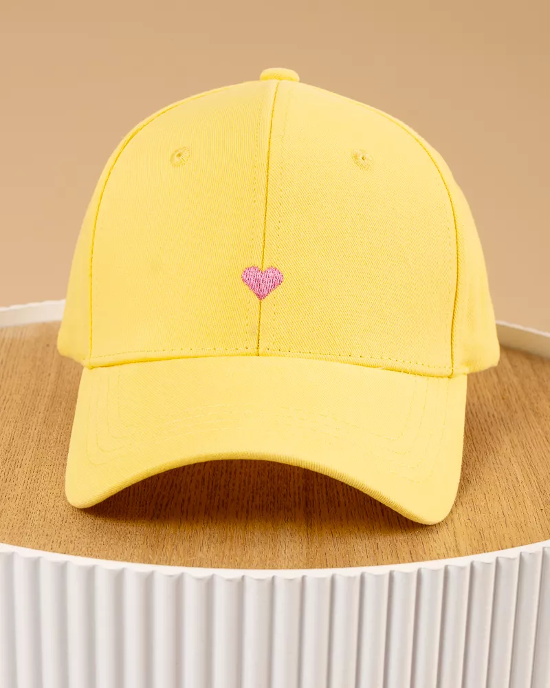 Casquette cœur