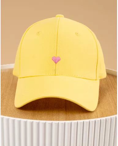 Casquette cœur
