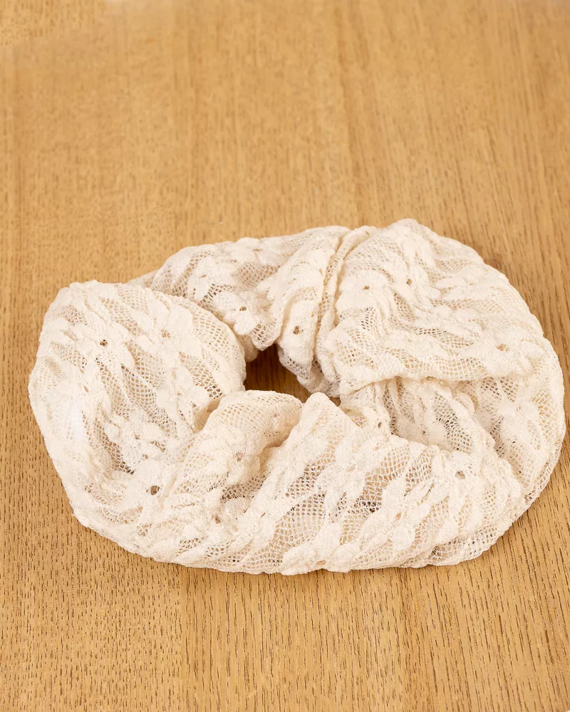 Chouchou en dentelle