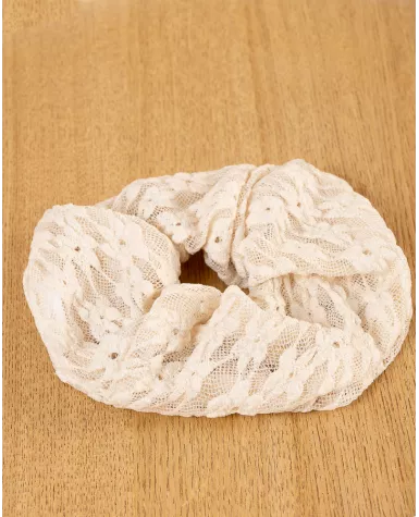 Chouchou en dentelle