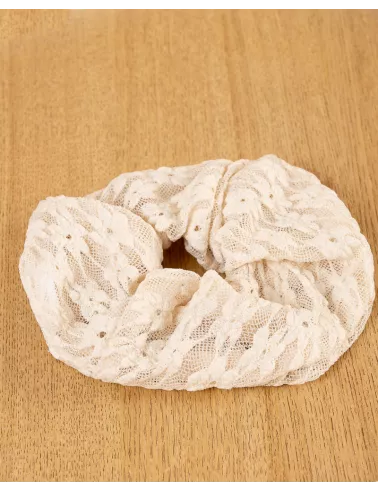 Chouchou en dentelle