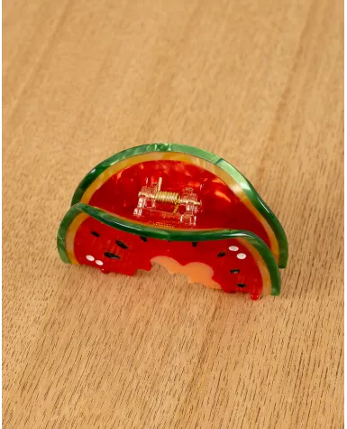 Pince à cheveux pastèque