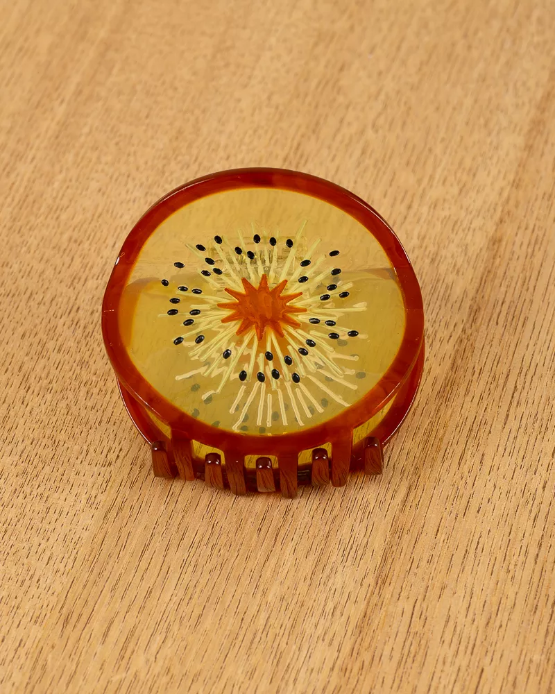 Pince à cheveux kiwi