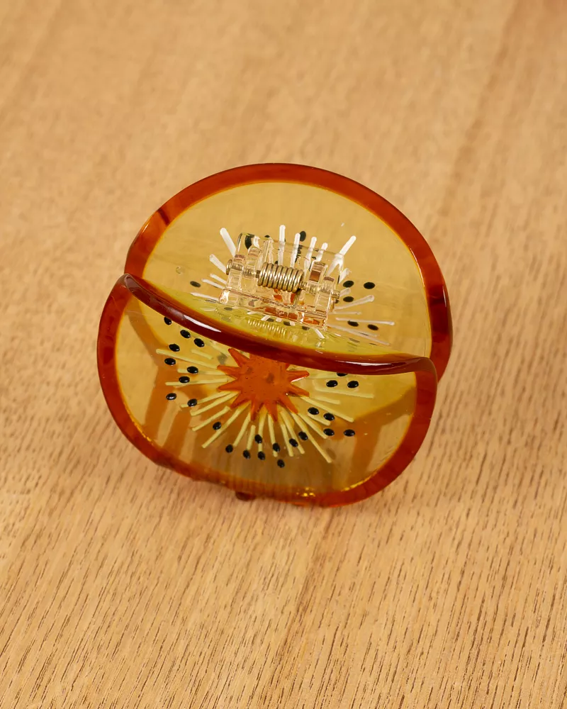 Pince à cheveux kiwi