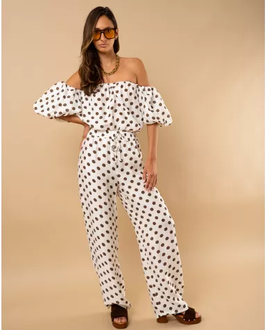 Pantalon pois Line