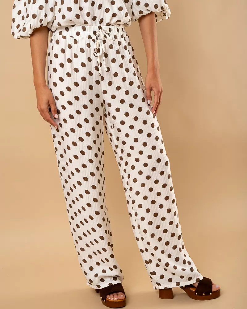 Pantalon pois Line