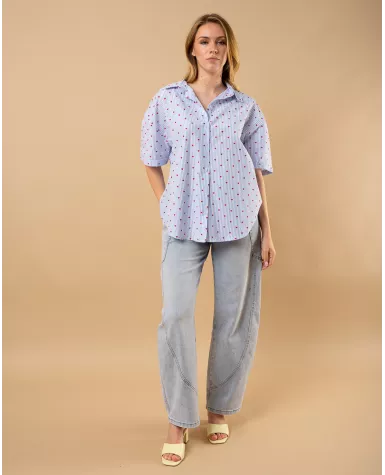 Chemise petits coeurs