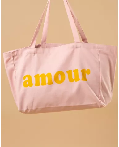 Sac toile amour