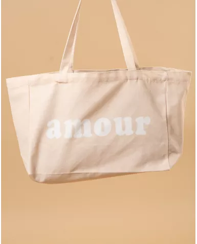 Sac toile amour