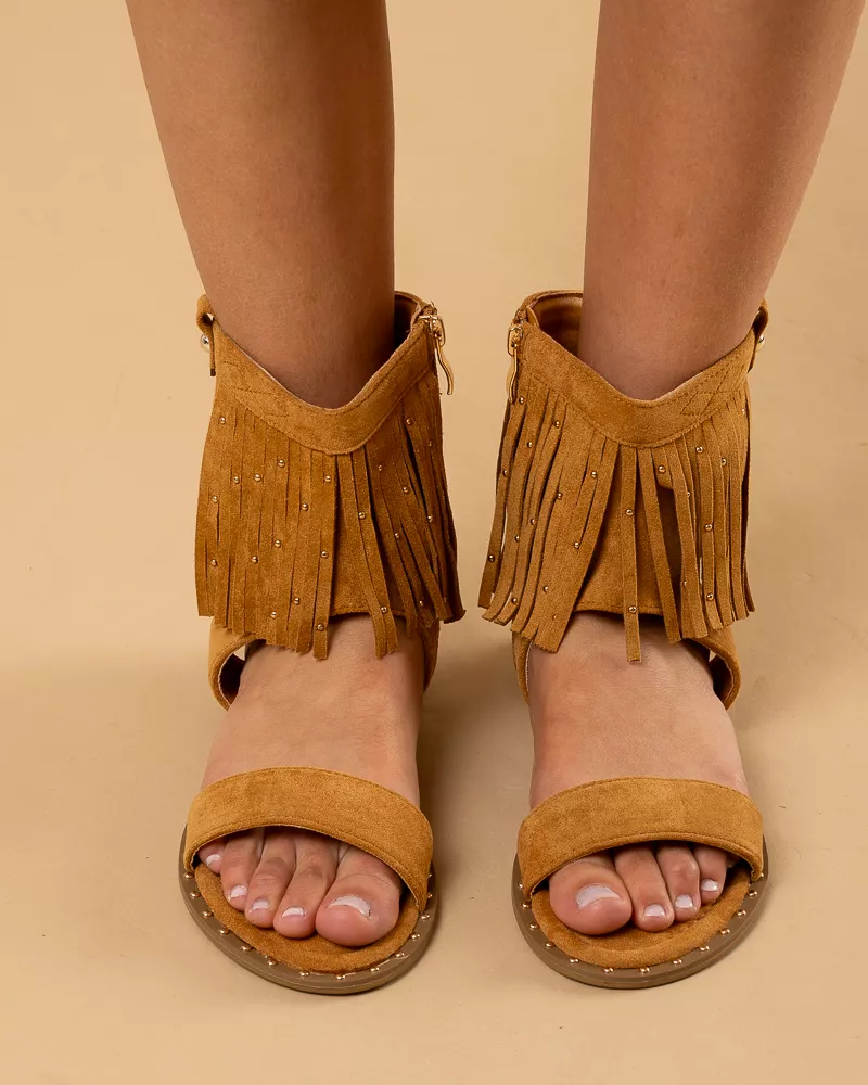 Sandales franges
