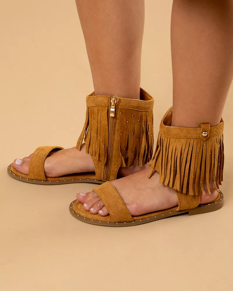 Sandales franges