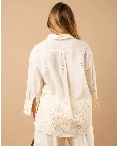 Chemise brodée