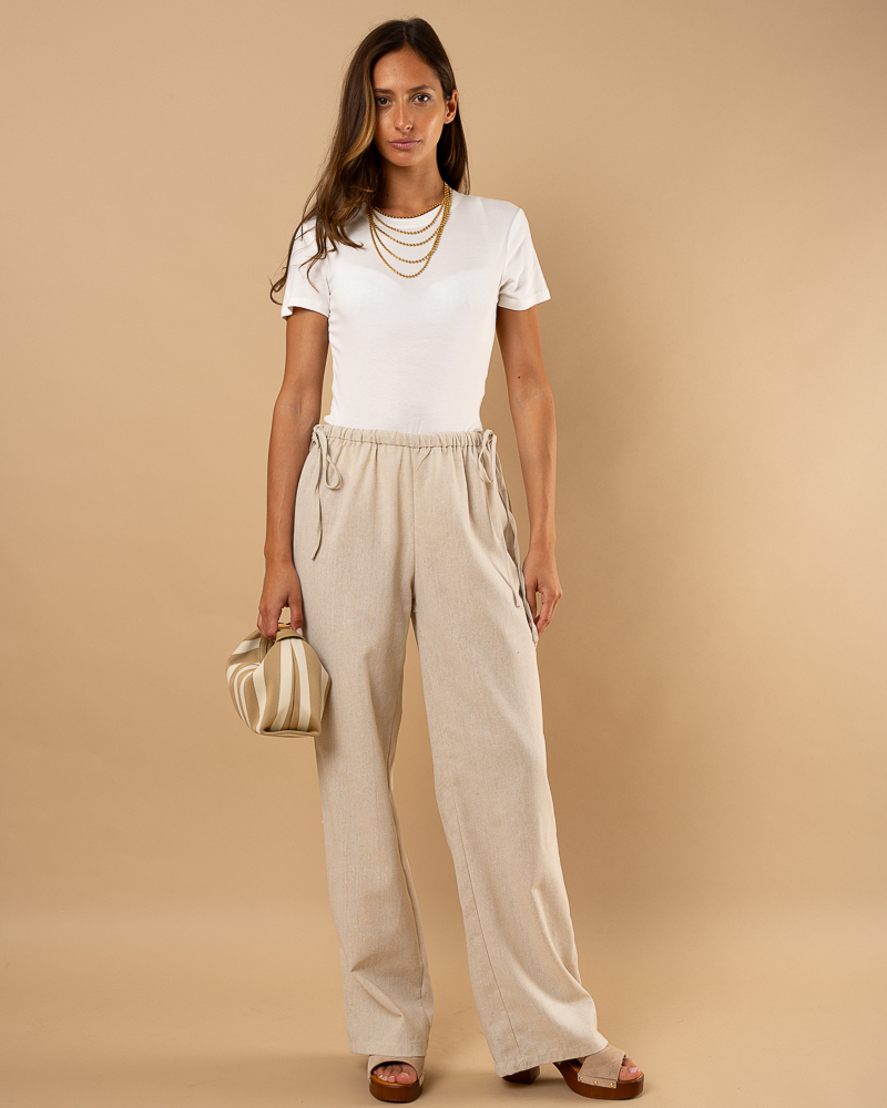 Pantalon Lin