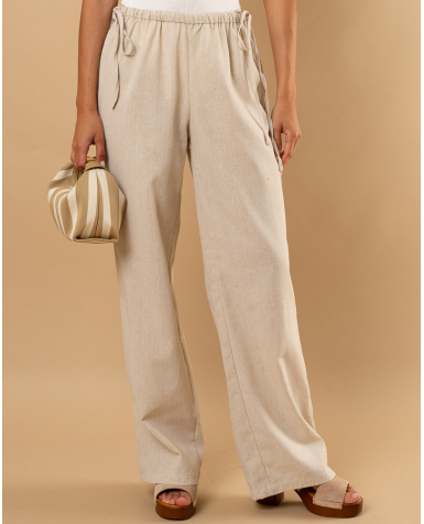 Pantalon Lin