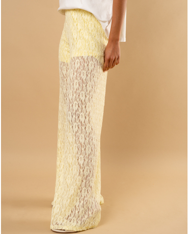 Pantalon dentelle