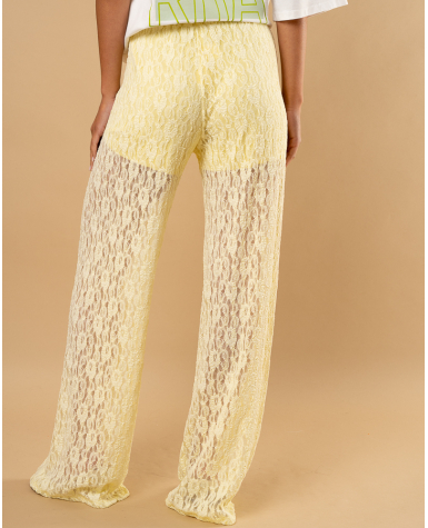 Pantalon dentelle