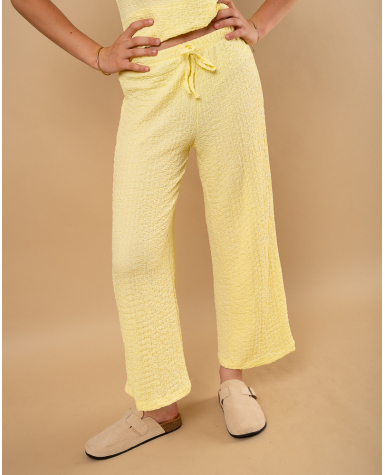 Pantalon gaufre