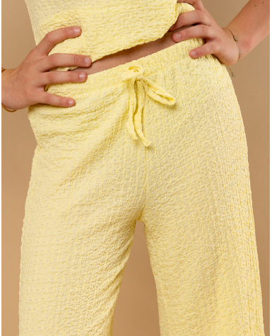 Pantalon gaufre