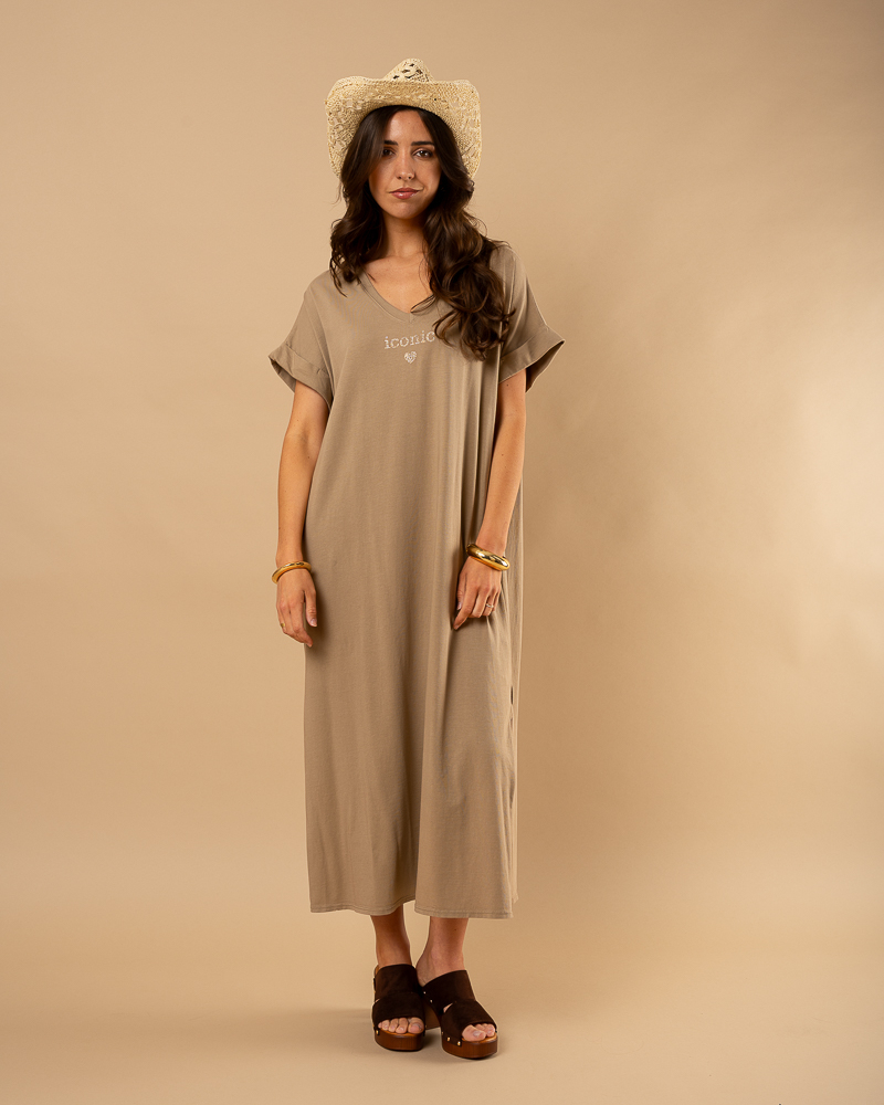 Robe longue iconic