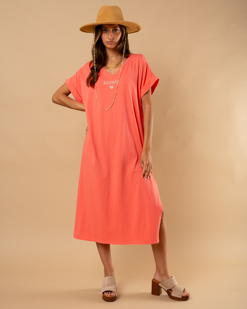 Robe longue iconic