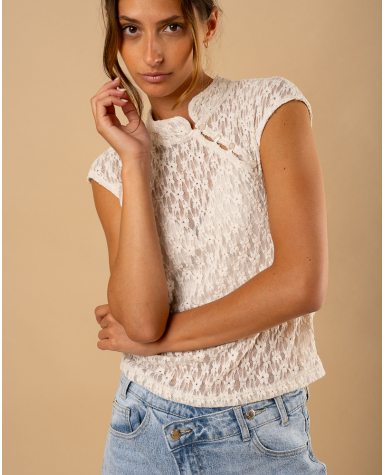 Top dentelle
