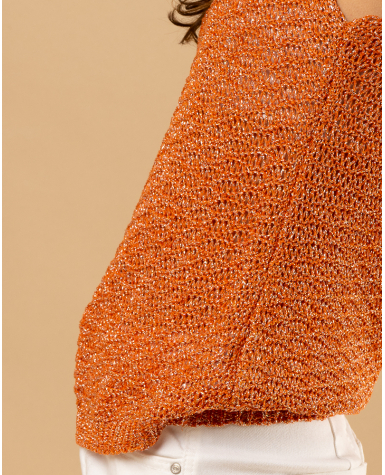 Débardeur maille lurex