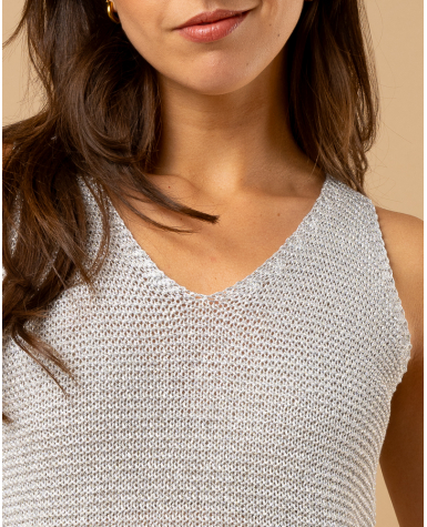 Débardeur lurex
