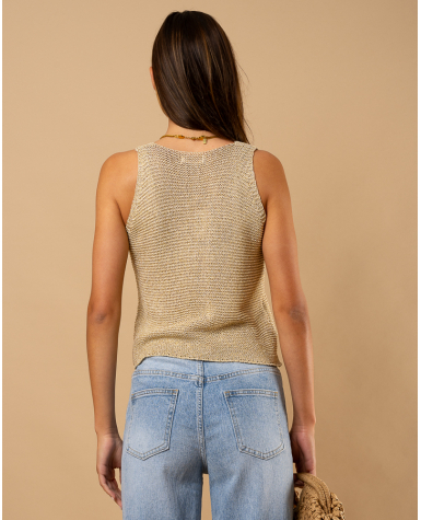 Débardeur lurex