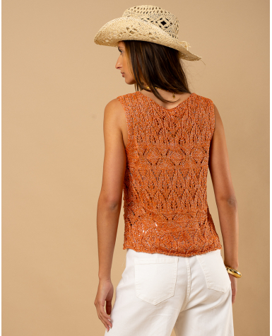 Gilet lurex