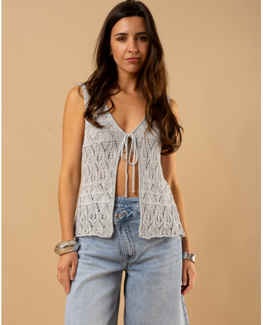 Gilet lurex