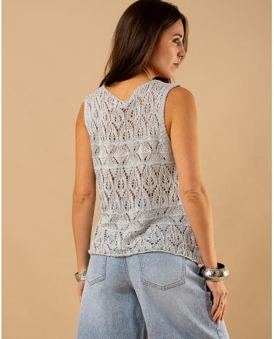 Gilet lurex