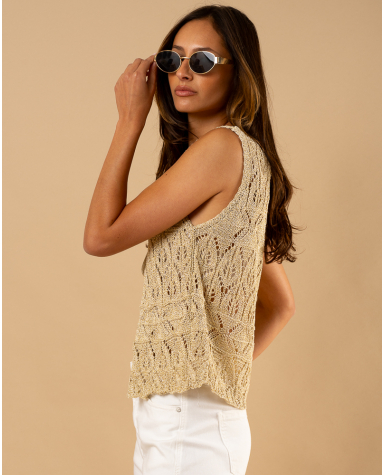 Gilet lurex