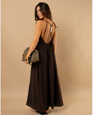 Robe dos perles