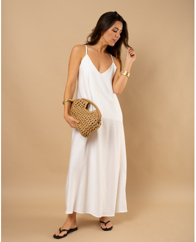 Robe dos perles