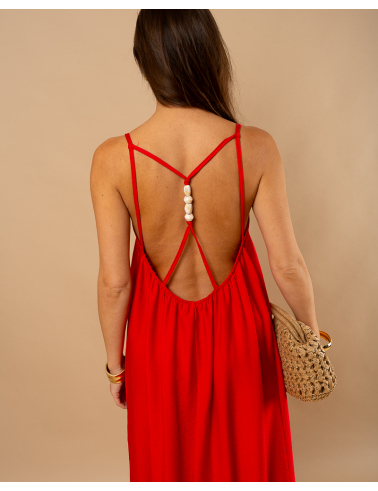 Robe dos perles
