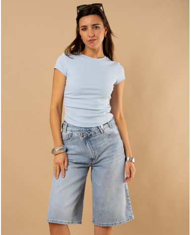 T-Shirt froncé
