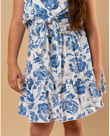 Jupe fleurs