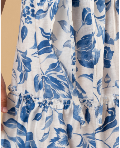 Jupe fleurs