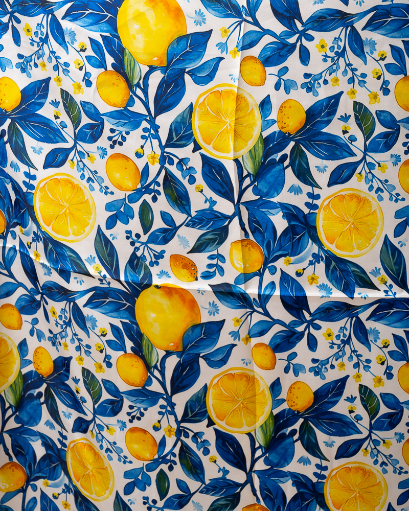 Foulard citrons