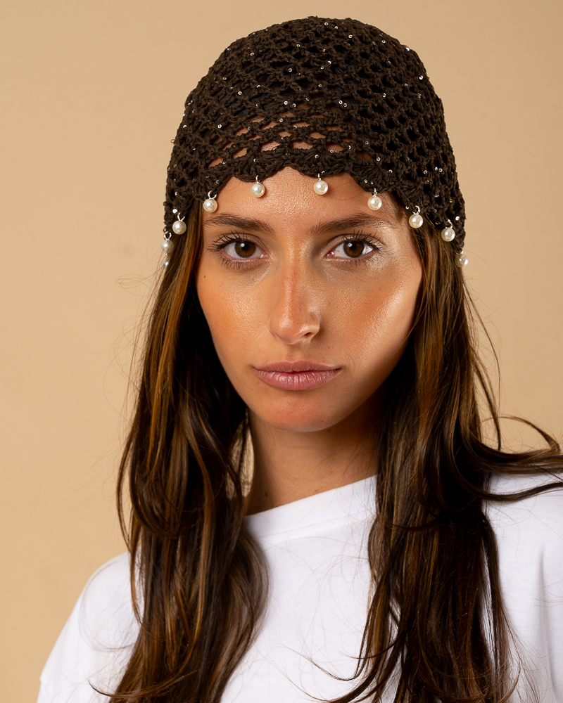 Bonnet perles