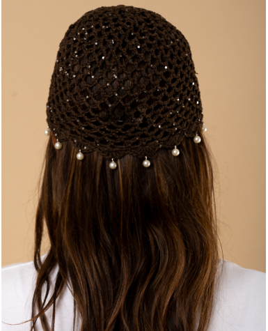 Bonnet perles
