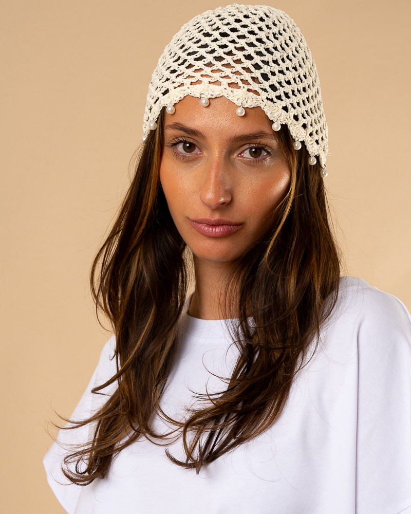 Bonnet perles