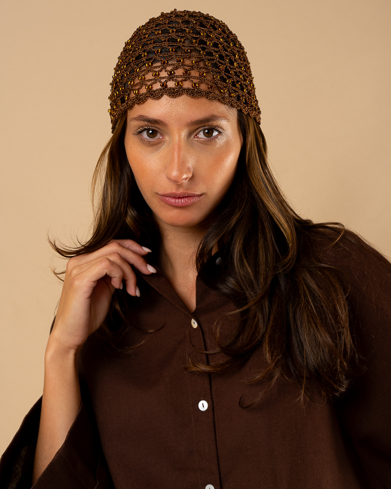 Bonnet perles