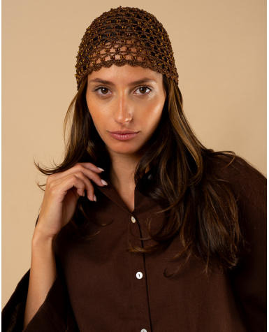 Bonnet perles