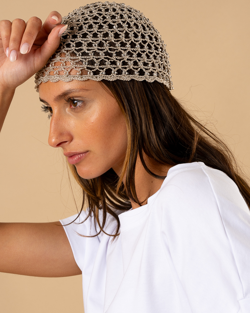 Bonnet perles